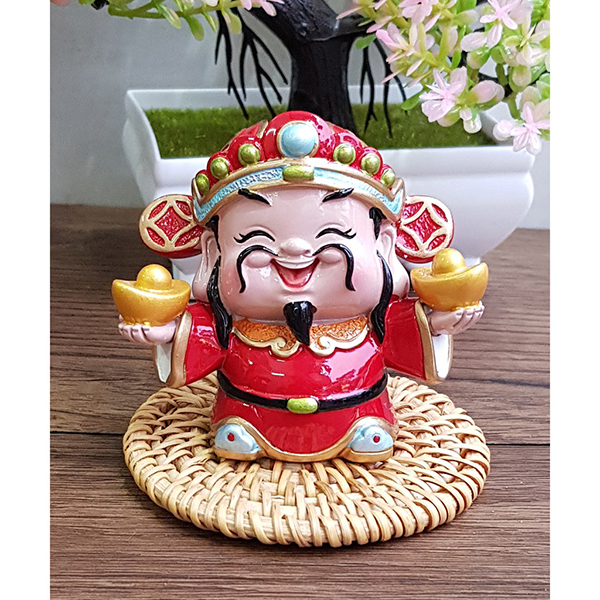 Tượng chibi Thần Tài may mắn 7cm